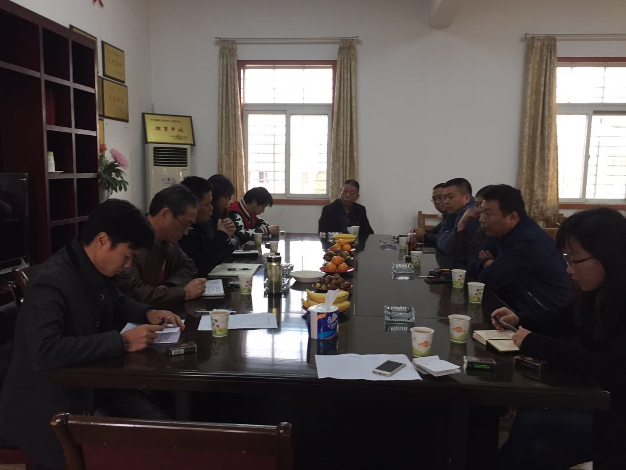 汉阳片区分别召开汉阳组和沌口组片组工作会